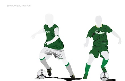 Carlsberg campaign jersey mockup