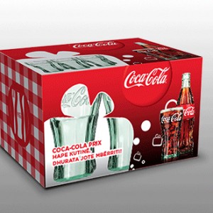 Coca-Cola Prix glasses box
