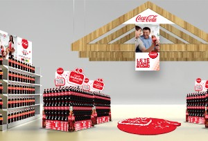 Coca-Cola Prix impressive display