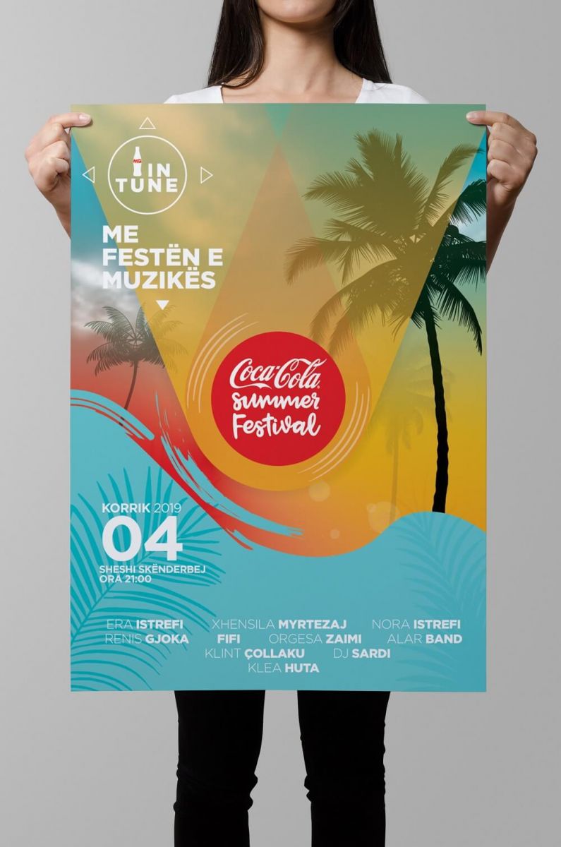 Coca-Cola Summer Festival 2019 - Poster