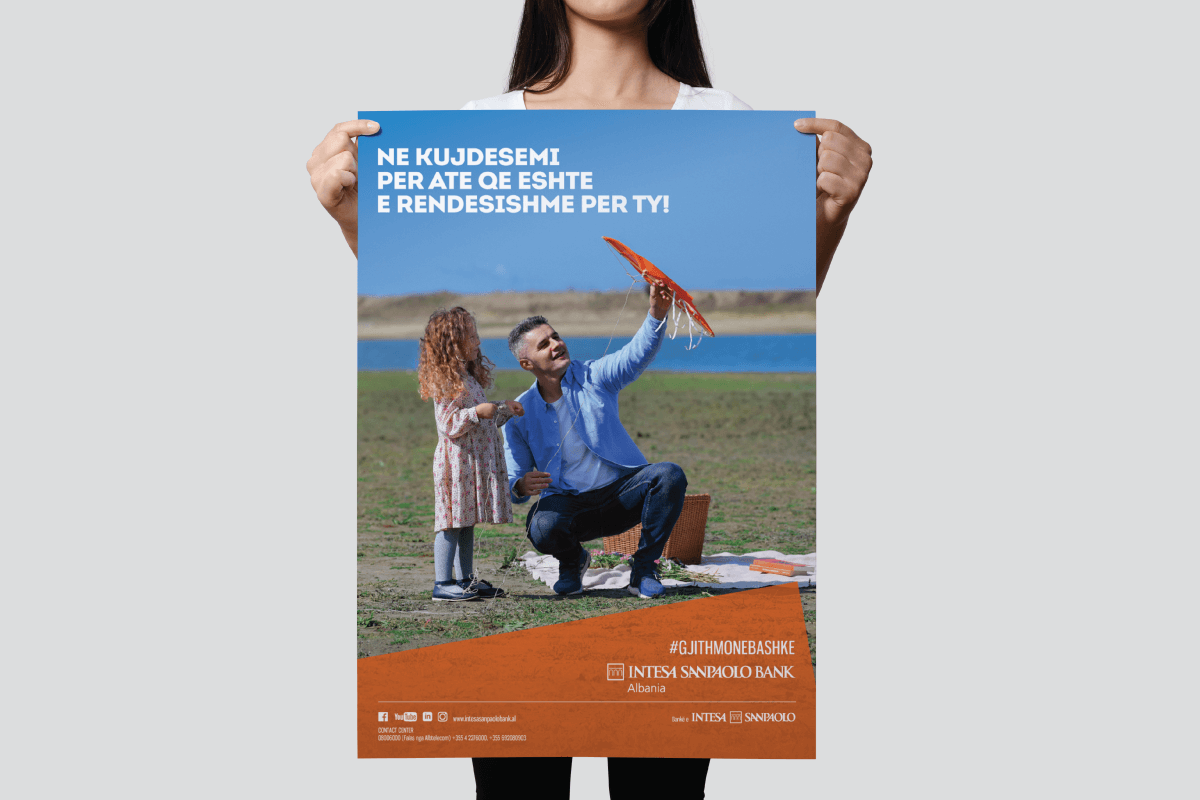intesa corporate campaign poster